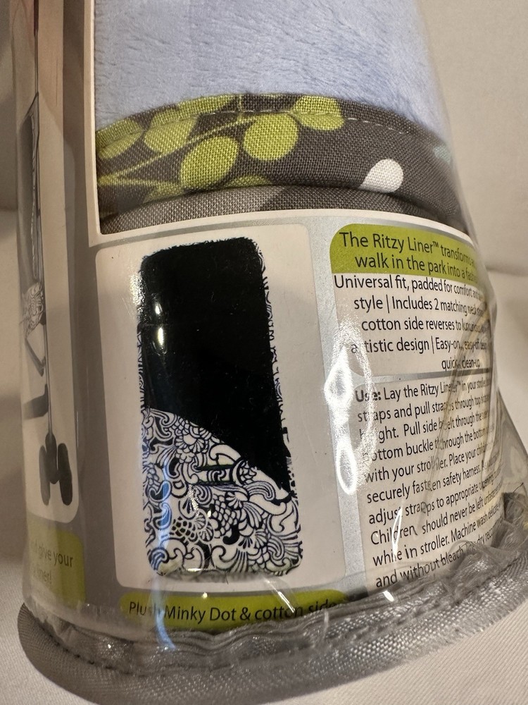 Itzy Ritzy Ritzy Reversible Stroller Seat Liner