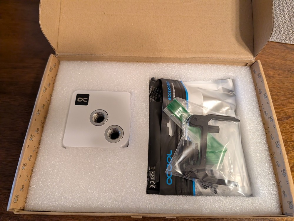 Alphacool Core 1 CPU Water Block, White