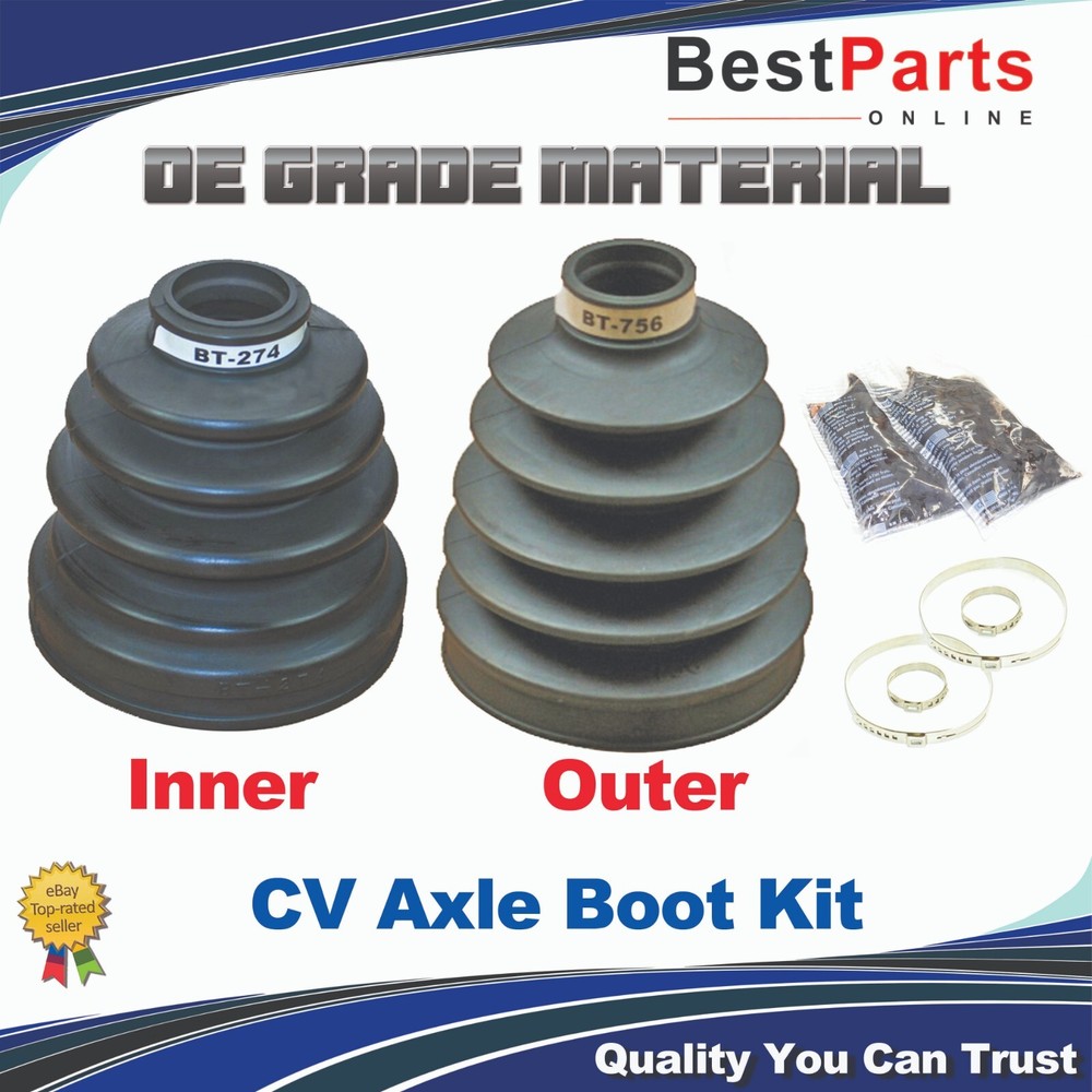 CV Axle Boot Kit for Honda Odyssey 2007-2010 Front Inner & Outer All