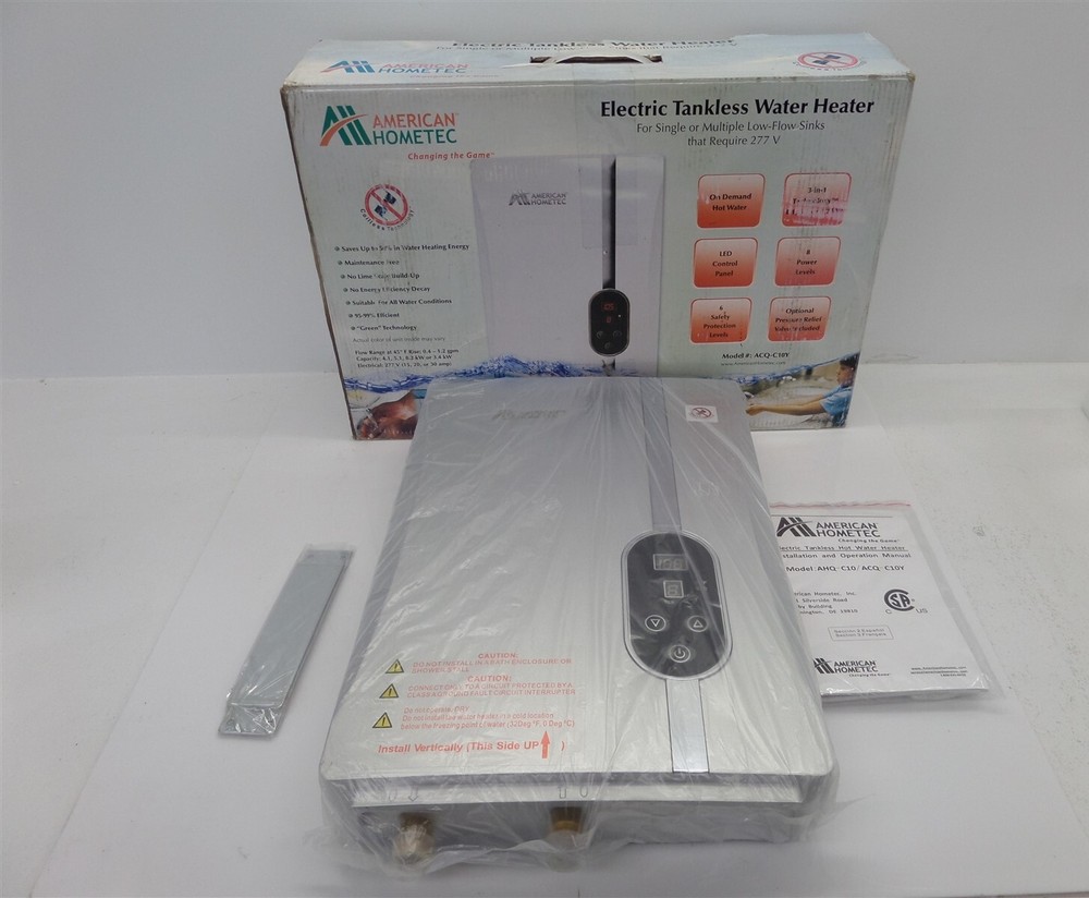 American Hometec AHQ-C10 Electric Tankless Water Heater