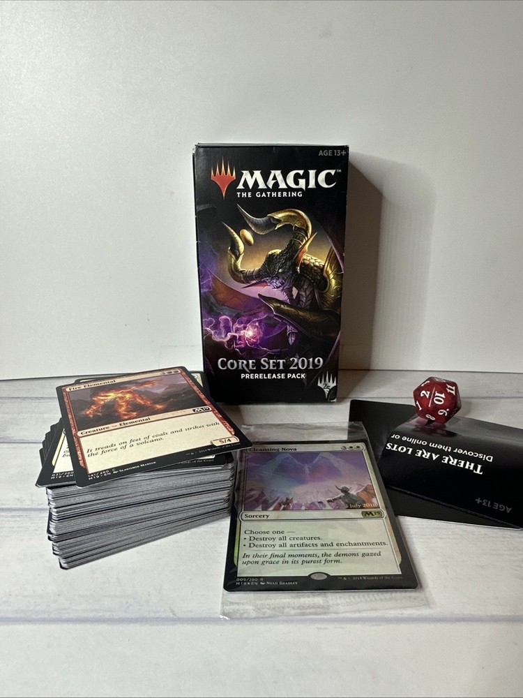 Magic the Gathering MTG Core Set 2019 Prerelease Pack