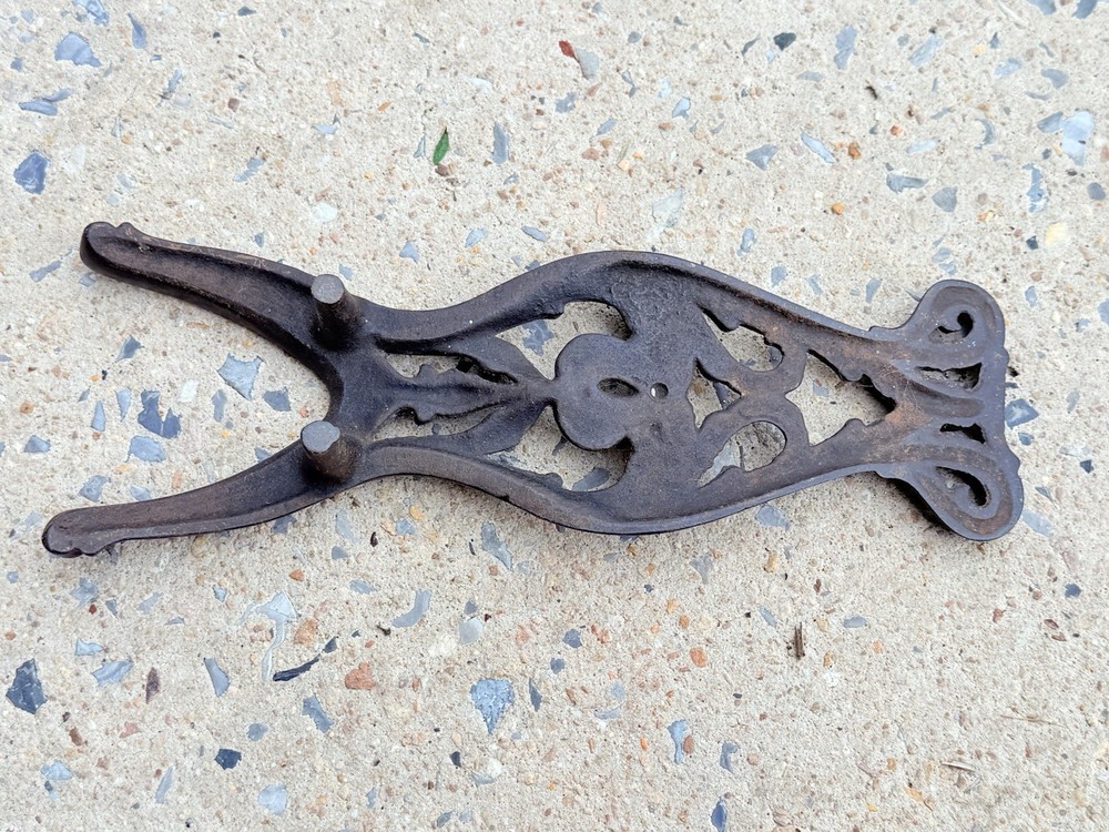 Antique Original Cast Iron Boot Jack