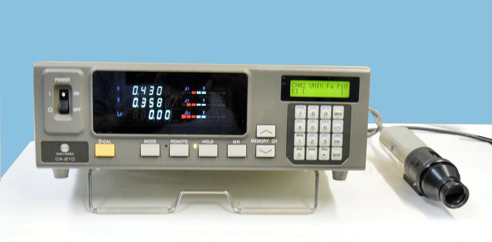 Konica Minolta CA-210 Display Color analyzer & CA-PU-12/15 Probe