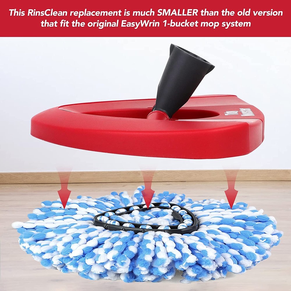 Mop Replacement Base Part for O-Ceda RinsClean Spin Plastic Mop Base Case Disc