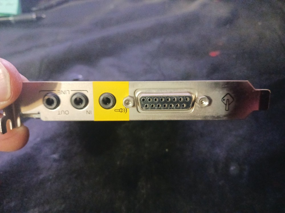 Audio PCI 3000 Sound Card Pulled From Windows 2000 Computer Tested & Working!