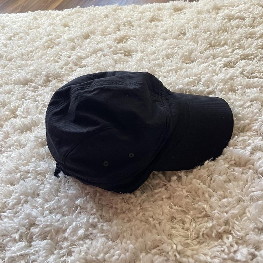 Lululemon Fast & Free Run Hat Black Lightweight Athletic Hat
