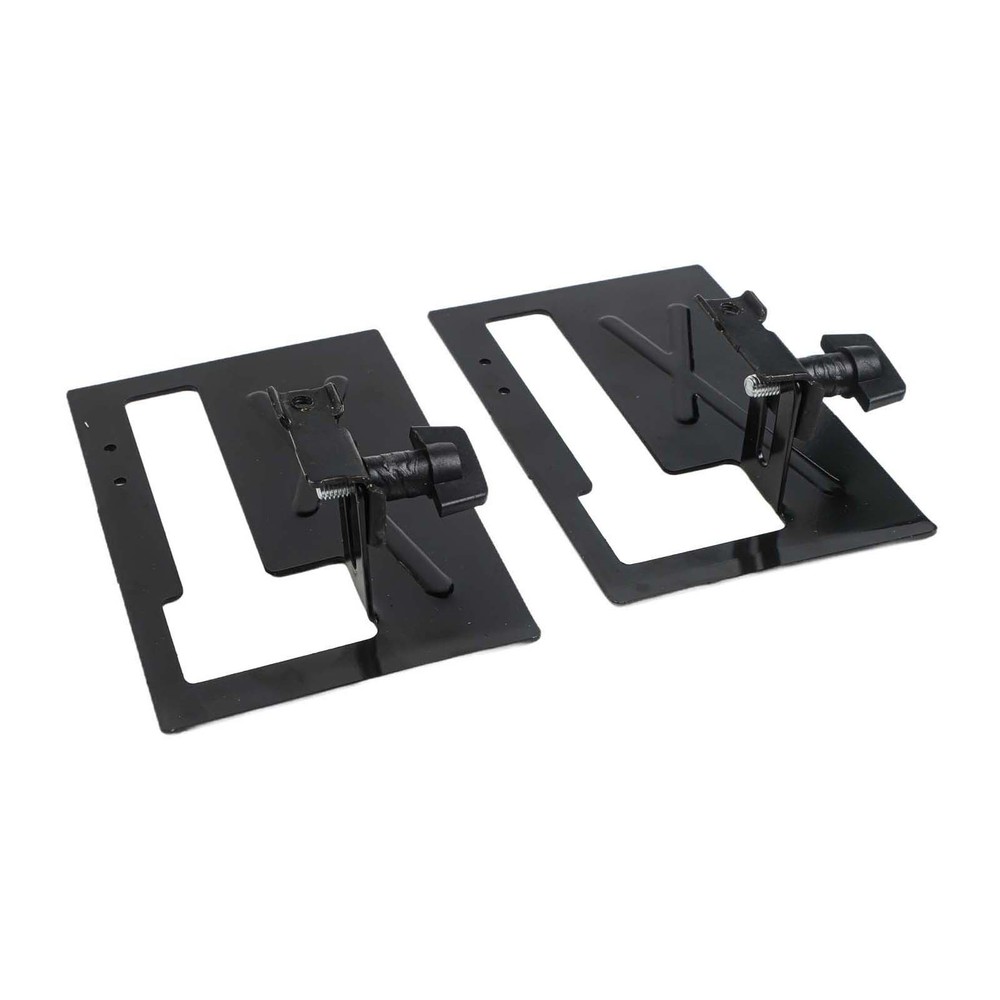 2pcs Adjustable Angle Grinder Stand Set with Cutting Bracket and Thick Guard