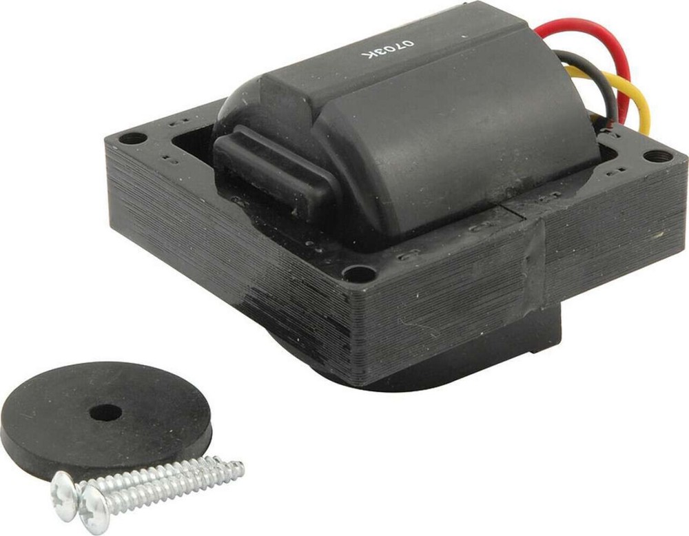 HEI Distributor Replacement Coil Ignition Coil Black