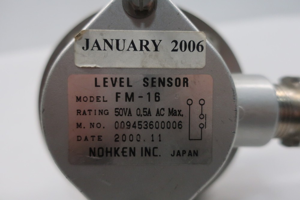 Nohken FM-16 Level Sensor 50va