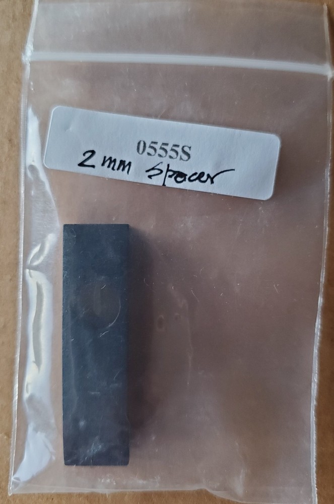 Jasco CD Spectroscopy Rectangular spacer 2 mm path length cells NEW