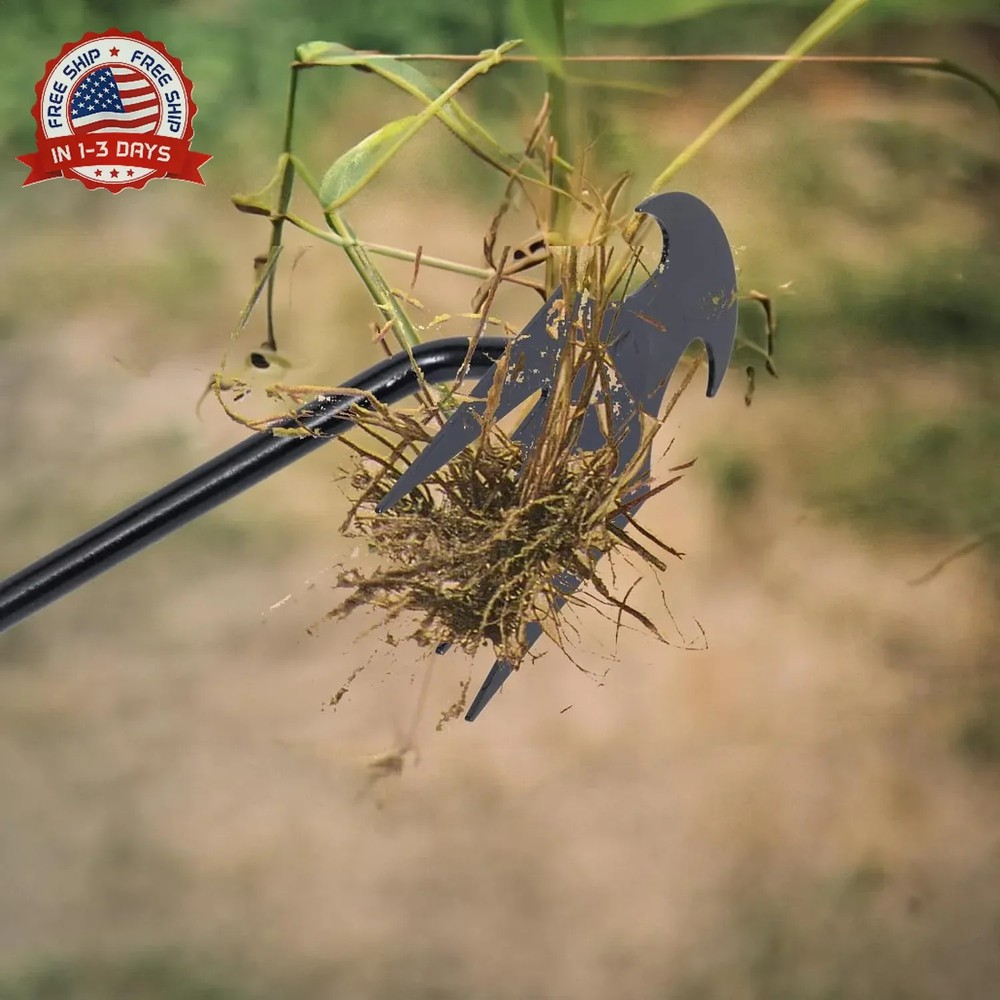 Weed Puller Tool Garden Weed Pulling Tool, Portable Garden Weeder Tool Uprooting