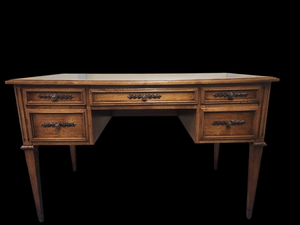 Sligh Leather Top Writing Desk