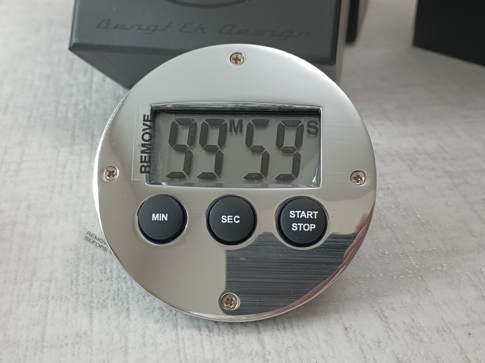 Bengt Ek Design Digital Timer 60 Minute Kitchen Timer