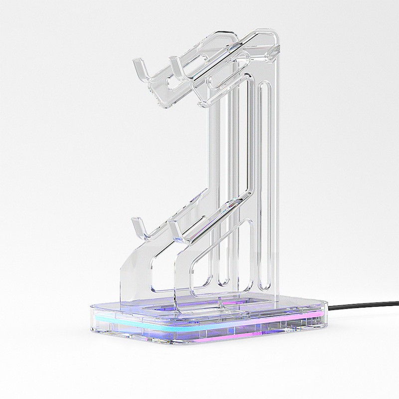 Universal Acrylic Game Controller Stand - Retro Xbox Switch PS5 Display Holder