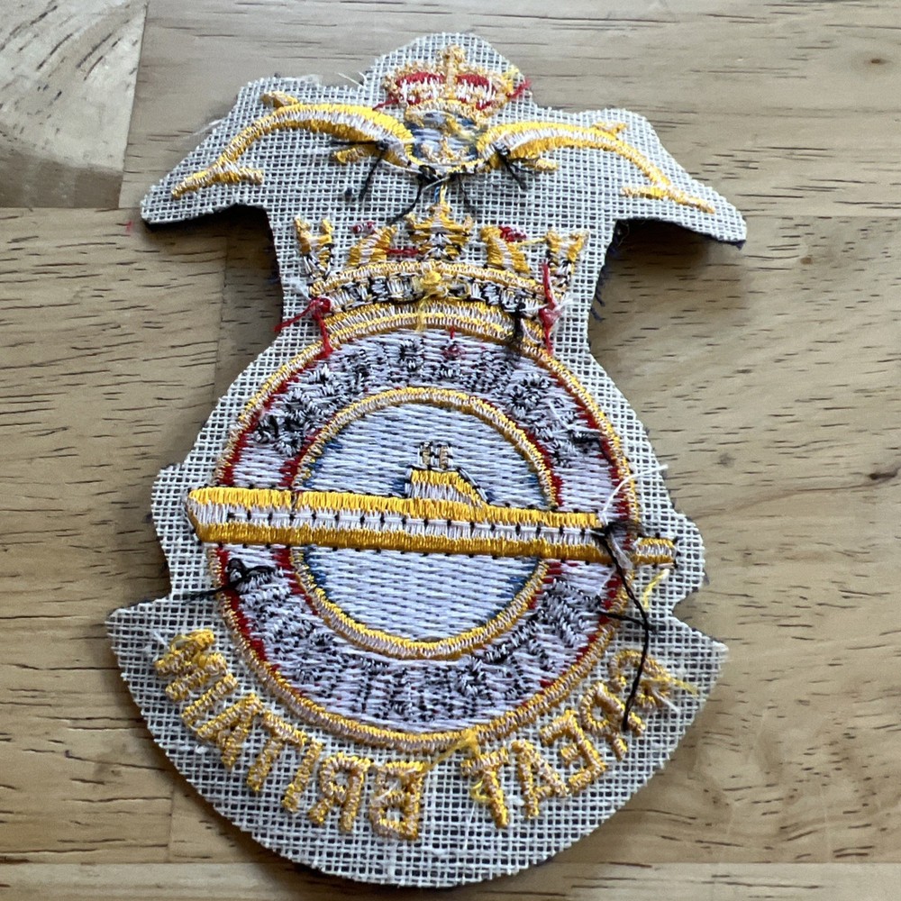 SUBMARINERS INTERNATIONAL GREAT BRITAIN CLOTH PATCH.