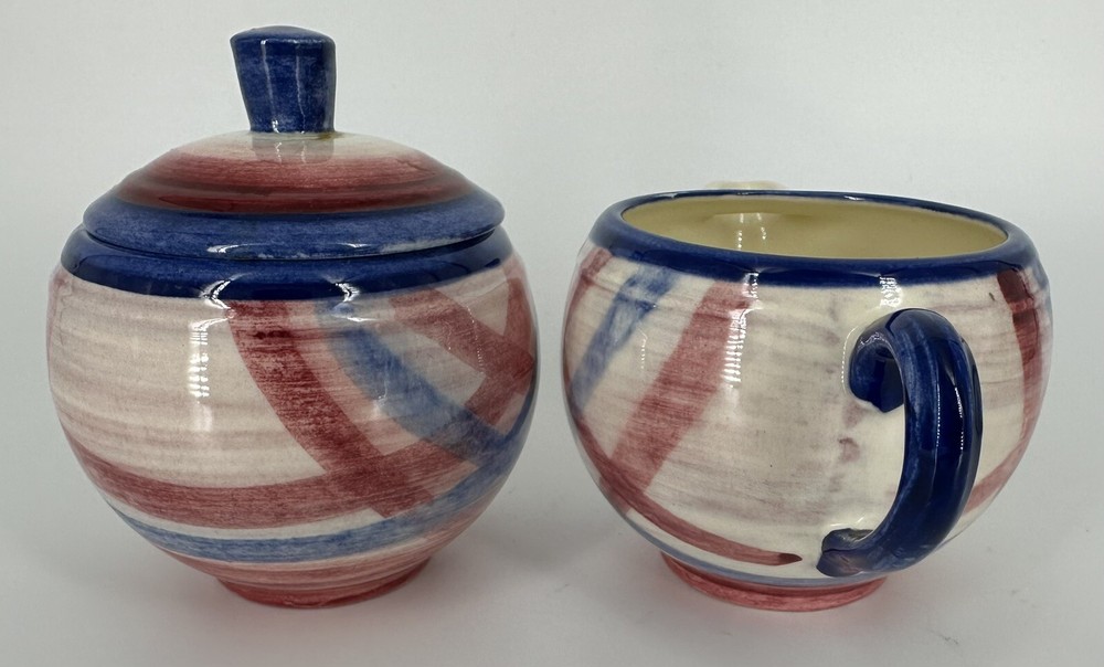 Vernonware Calico Cream & Sugar