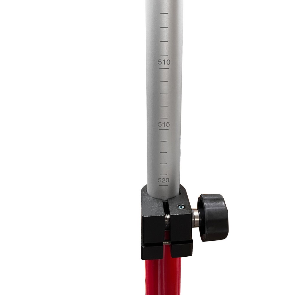 2PCS 5.2M Telescopic Surveying Pole/Precise Tip Stretch For total Station