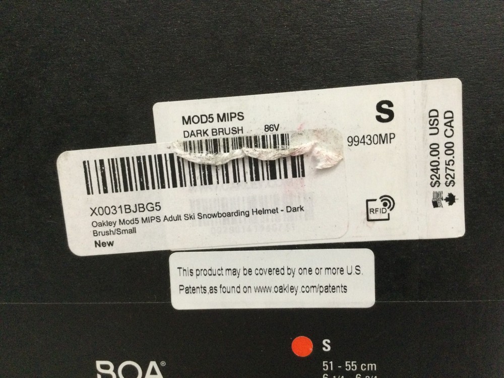 OAKLEY MOD5 MIPS SNOW HELMET - DARK BRUSH - [S]