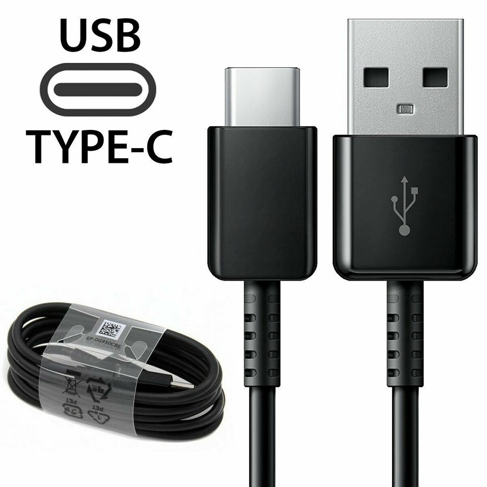 3FT USB Type C Cable Fast Data Charging Charge Cable For Samsung S8 S9 S10