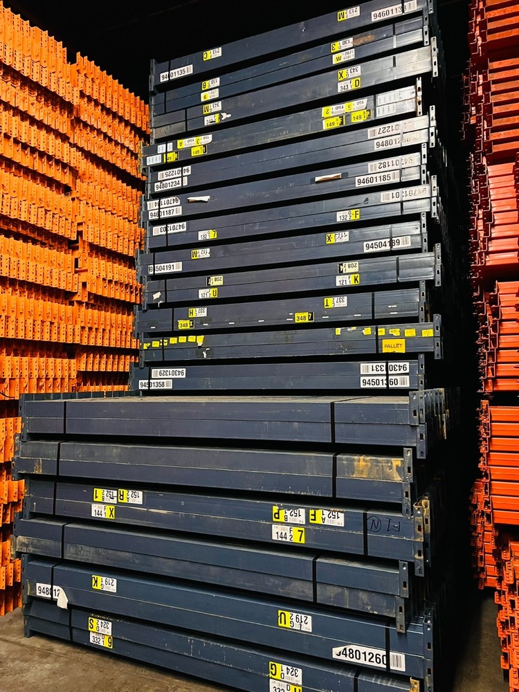 Used T Bolt Beam 96"L x 4" -Blue