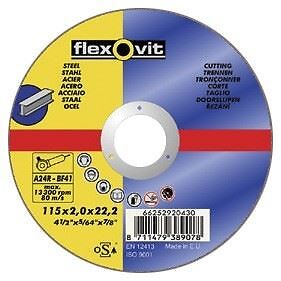 Flexovit Flat Cutting Disc FLEXOVIT 66252920430 (Cutting Discs)