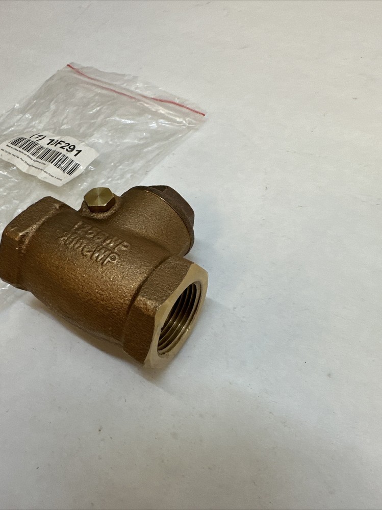 Zoro Select 10F291 3/4" Npt Bronze Swing Check Valve