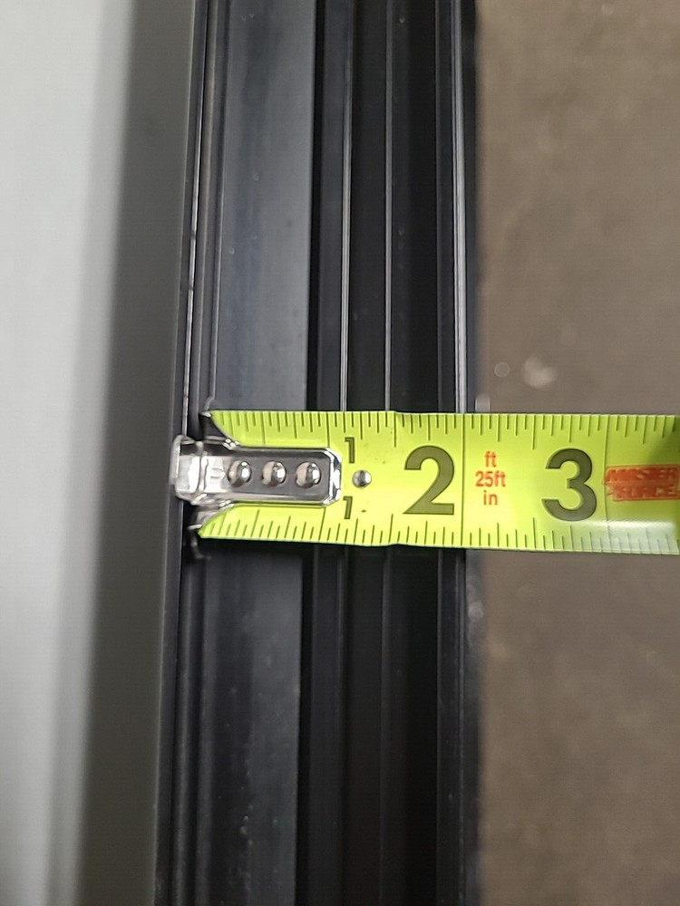 36 x 22 Horizontal RV Trailer Window for Passenger/Curb Side W/Ring for 2" Wall