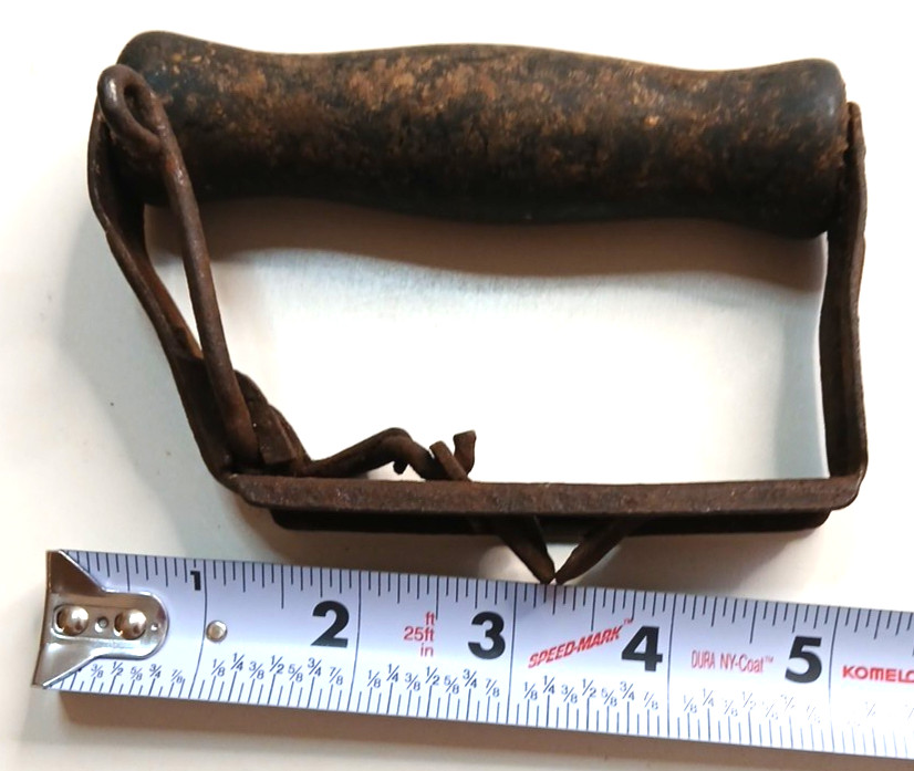 Vintage Sad Iron Wooden Replacement Handle