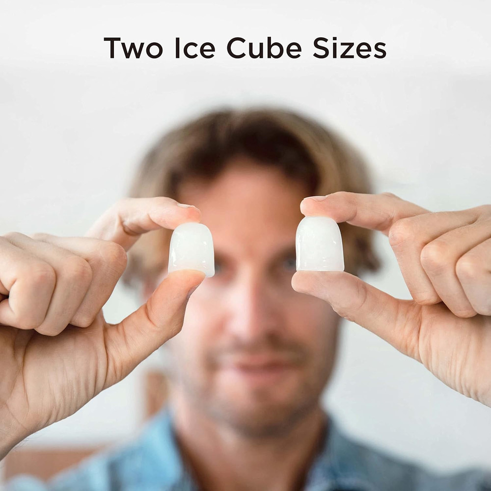 Countertop Ice Maker - Efficient Self-Cleaning Ice Machine with 2L Capacity, 26L