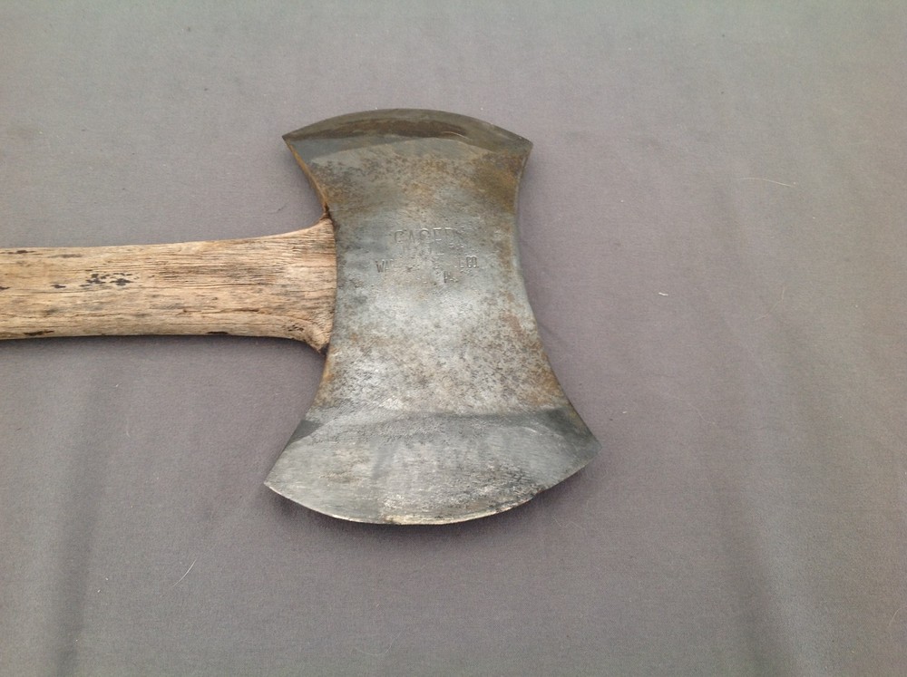 Sager Warren Axe & Tool Co Warren PA Double Bit Axe