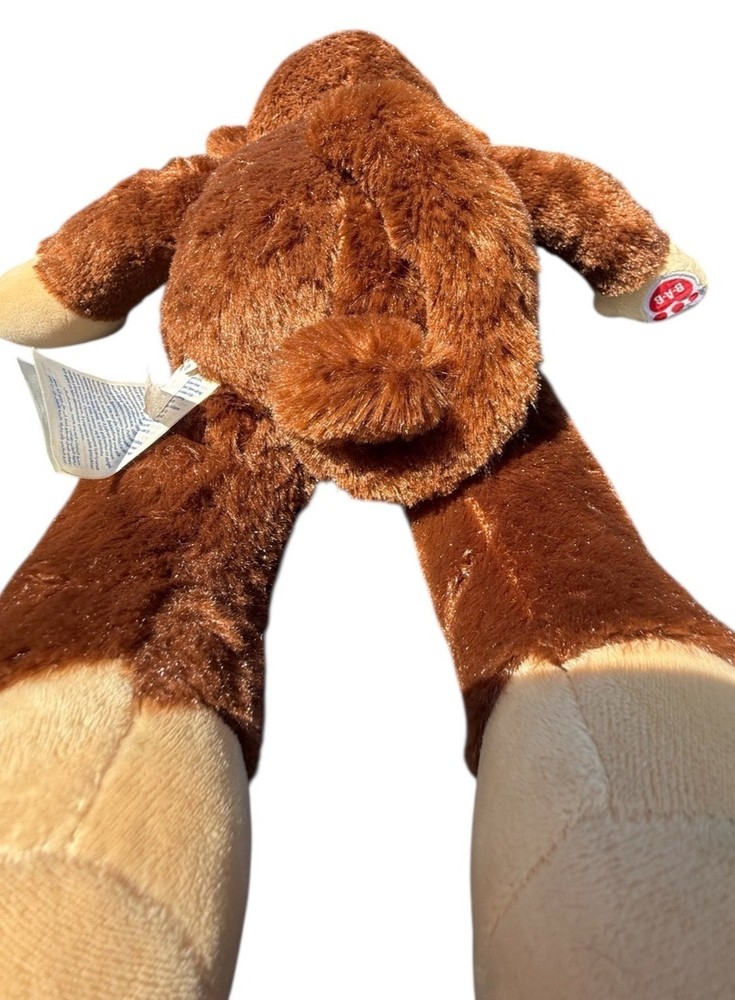 Build A Bear Smile Monkey Chimp Plush Stuffed Security Support Pet Toy
