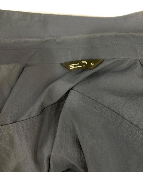 STATIC nylon long sleeve shirt navy
