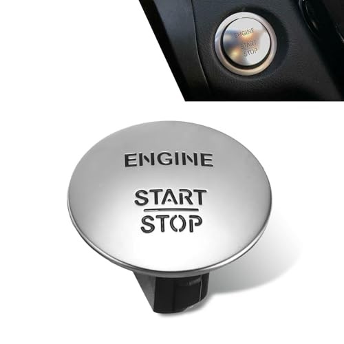 Car Engine Start Stop Button Switch, Vehicle Start Button Replacement Part,