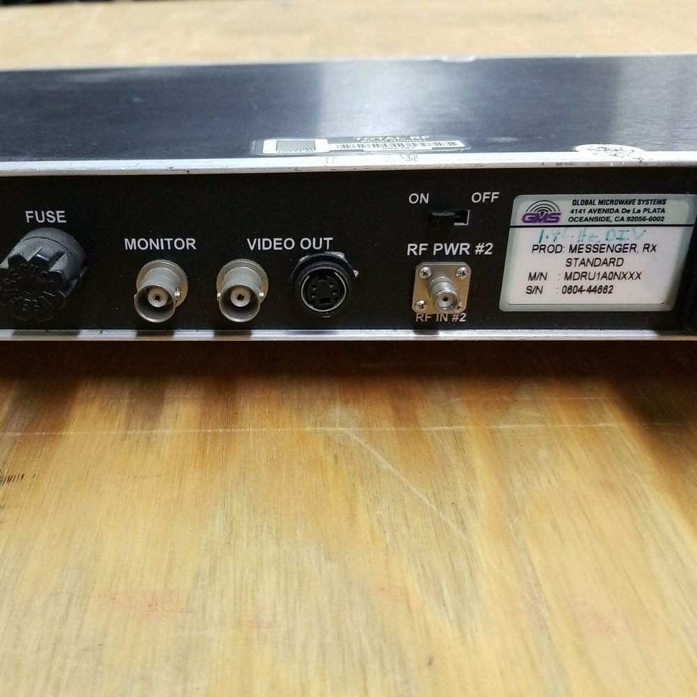 Global Microwave Systems - Messenger Digital Receiver
