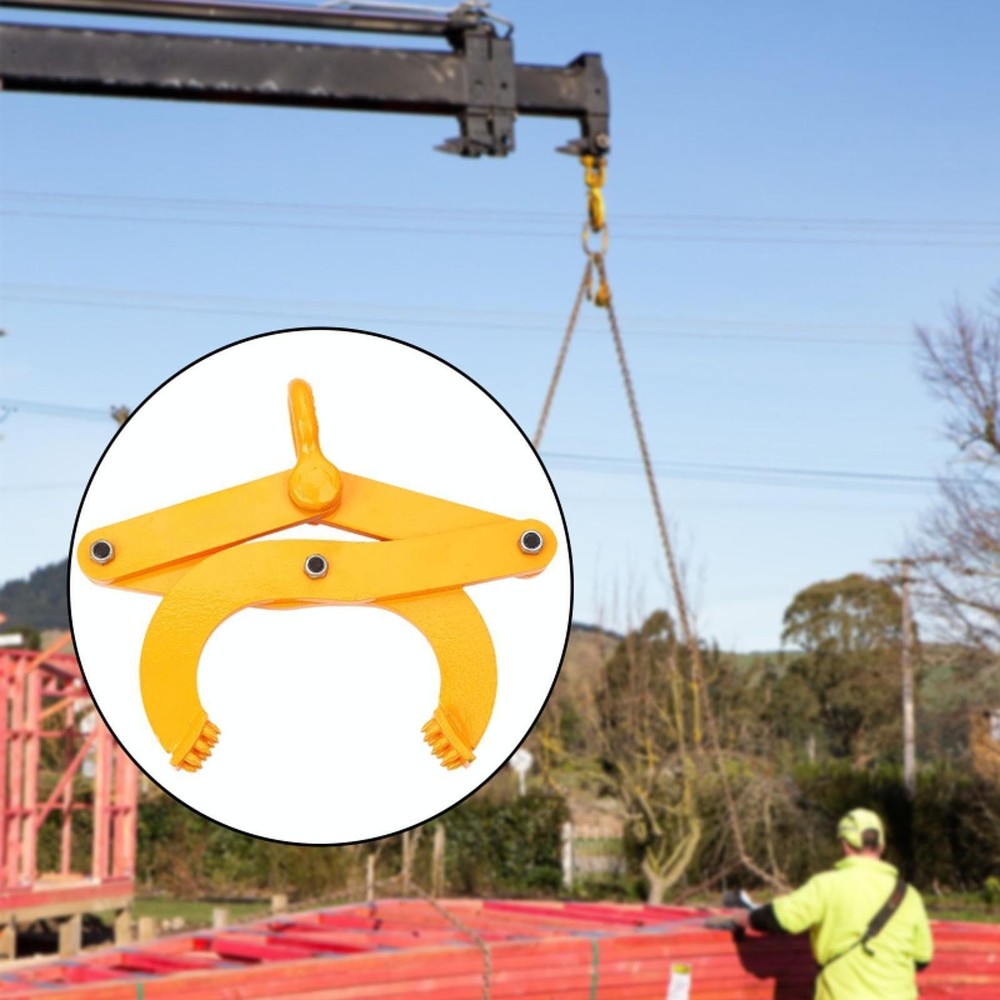 Pallet Puller Clamp Sturdy Easy Operation Pulling Wood Trees Single