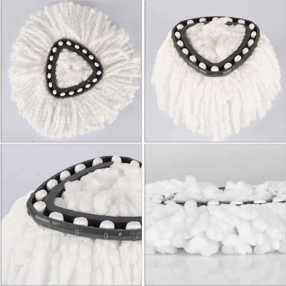 5x Replacement Microfiber Mop HEAD For O-Cedar Spin Mop Easy Clean Wring Refill