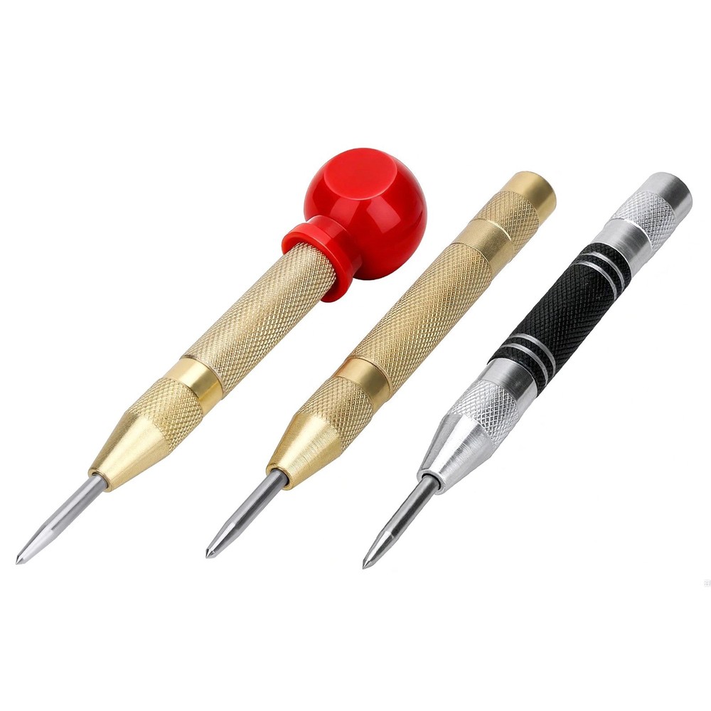 Center Punch Set Automatic Adjustable for Engineering DIY Projects Workshop