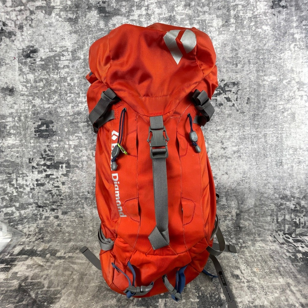 Black Diamond Epic 35 Series Backpack Orange Hiking Technical Alpine Bag Daypack