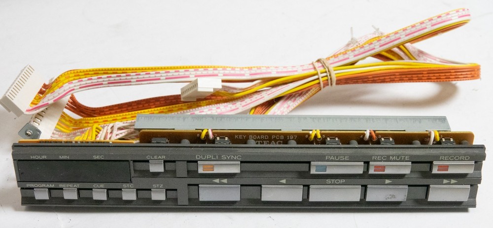 TEAC SIlver X-1000R Transport Control Panel VERY CLEAN + TESTED