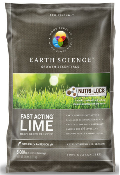 Earth Science Fast Acting Lime 5000 sq. ft. 25 lb