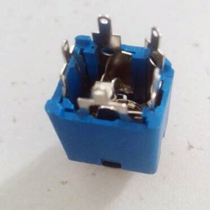 1pcs Panel Mount 1/4" Plug Stereo Mono Active Guitar Switching Jack Socket,BEJ