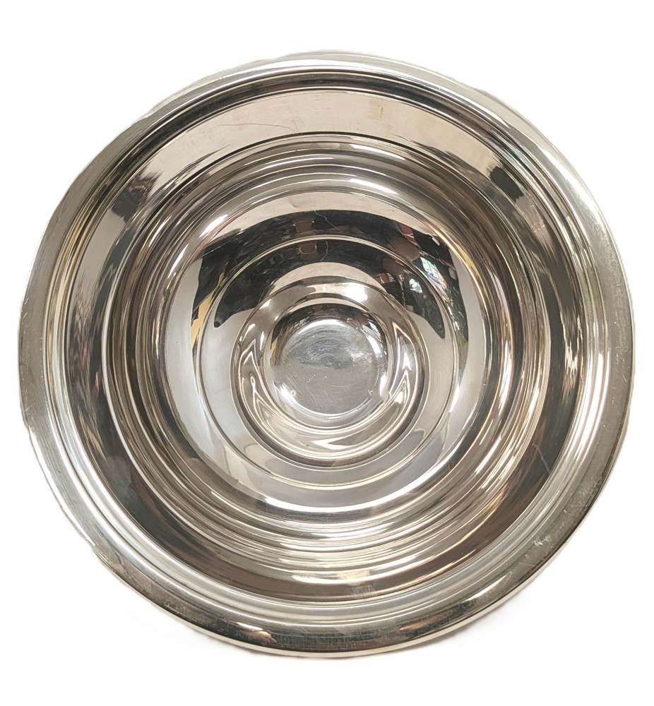 Sterling Silver Bowl, 9-1/4'' Diameter-4-3/4'' High