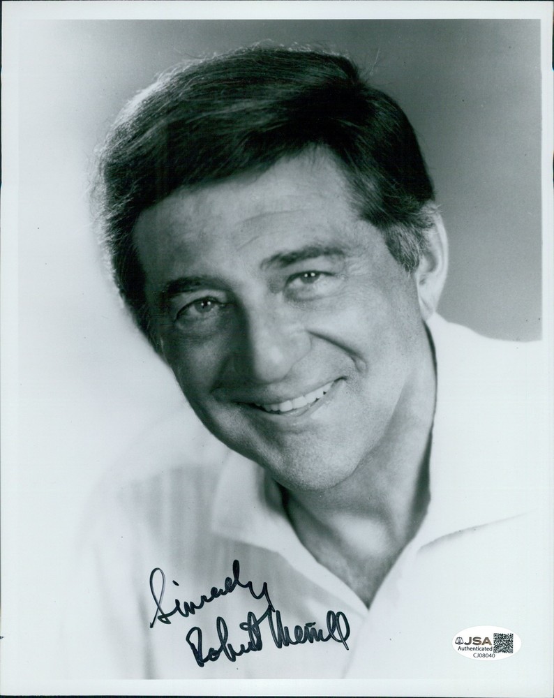 Robert Merrill Opera Singer Signed 8x10 Glossy Photo JSA Authenticated