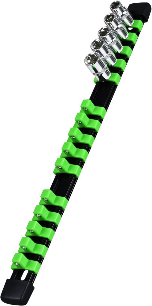 Socket Organizer Heavy Duty Holder Kit ABS Socket Rail Clips