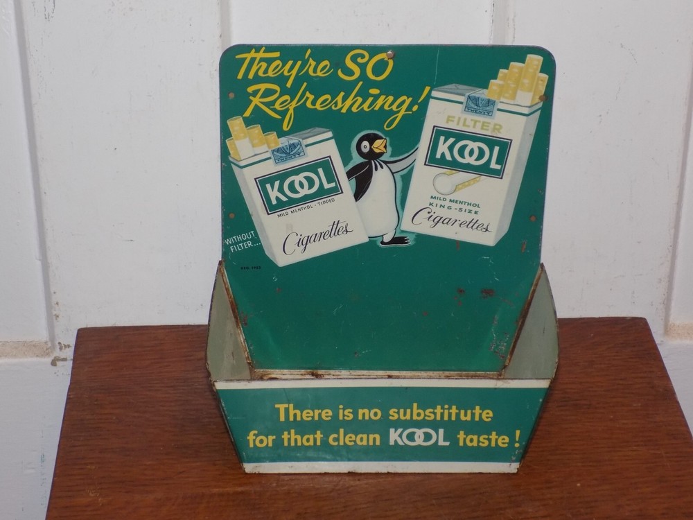 Vintage Kool Cigarettes Display Ashtray