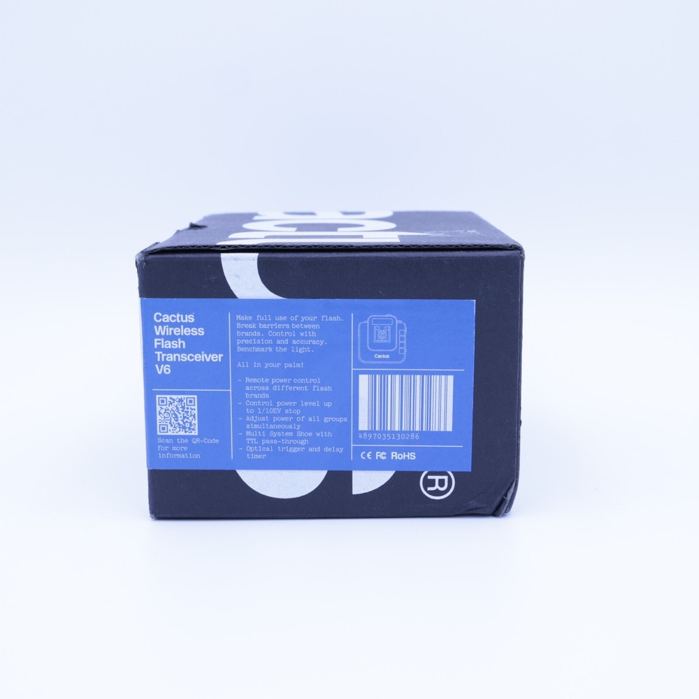 Cactus Wireless Flash Transceiver V6 - Open Box (Missing Mini USB Port Cover)