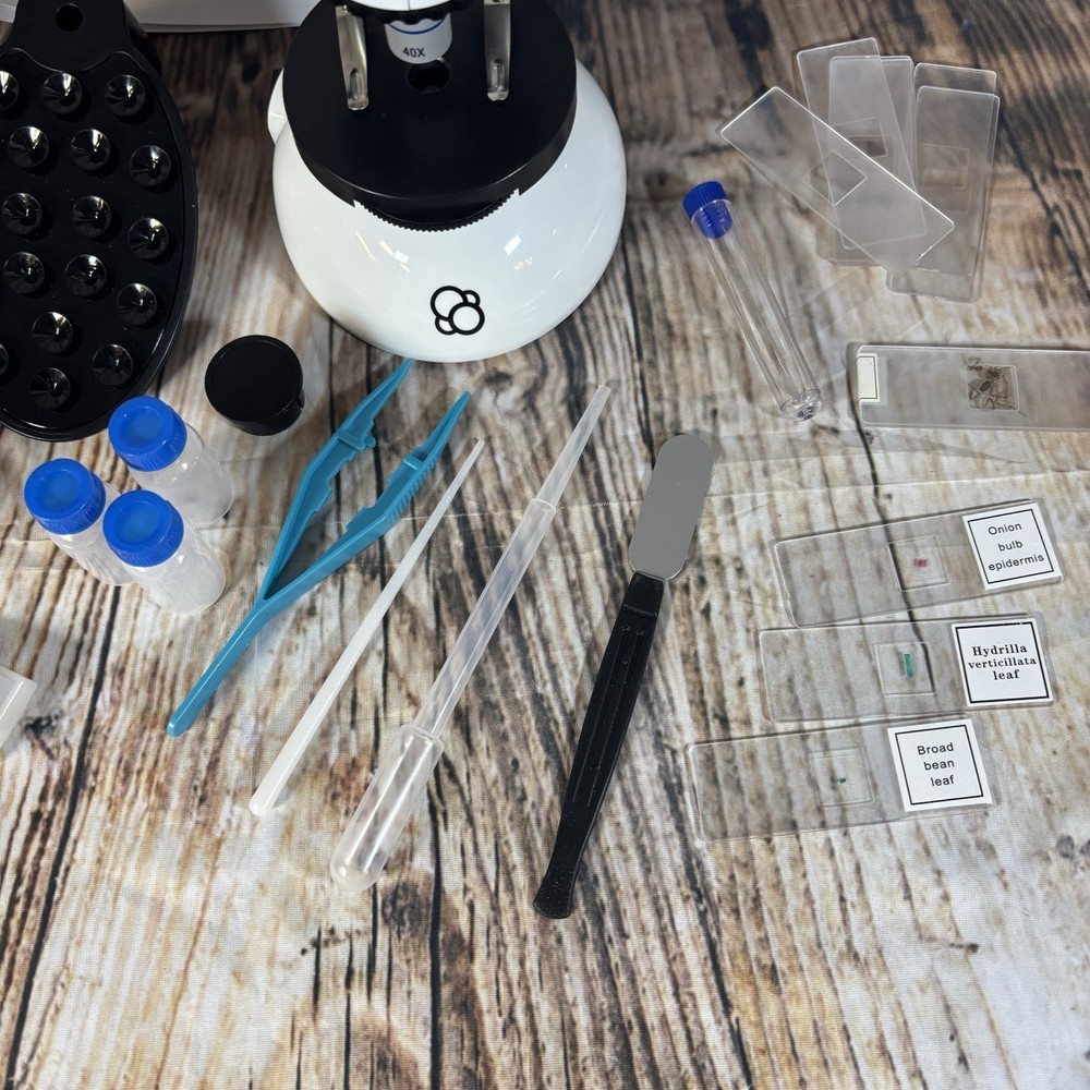 The Thames & Kosmos Microscope Essential STEM Tool with Smartphone Adapter Bugs