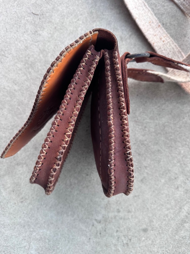 Vintage LEATHER MUZZLELOADER POSSIBLES POUCH BAG