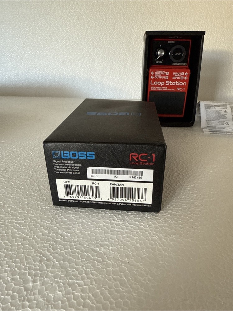 BOSS RC-1 Loop Station Effects Pedal