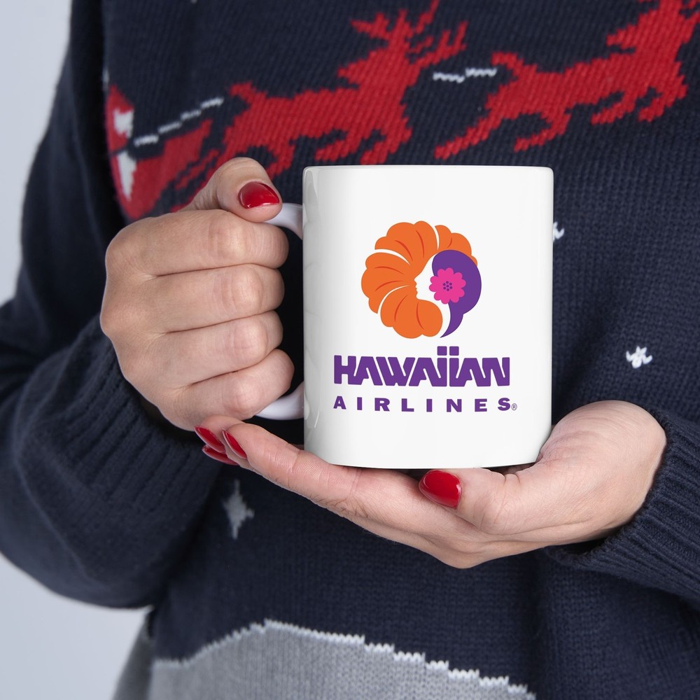 Hawaiian Airlines Ceramic Coffee Tea Cup